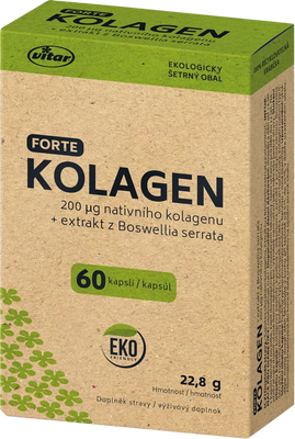 Vitar Kolagen Forte EKO 60 kapslí