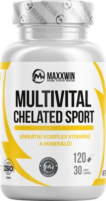 Maxxwin Multivital Chelated Sport 120 kapslí