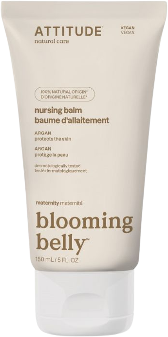 Attitude Přírodní krém na bradavky Blooming Belly s arganem 150 ml