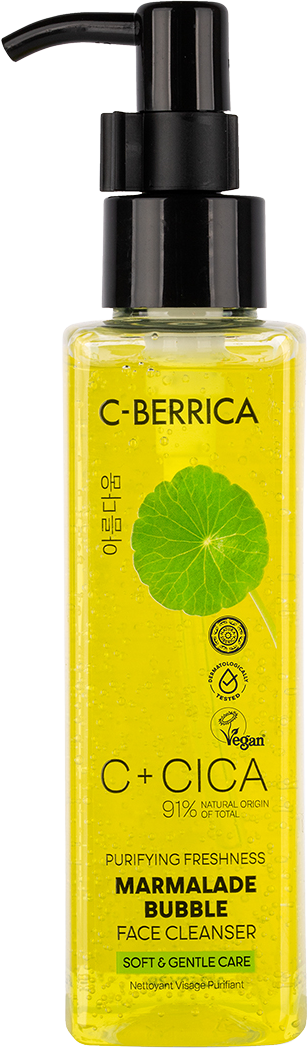 Natura Siberica CICA C-BERRICA Osvěžující čistící gel Marmelade Bubble 150 ml