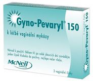Gyno-pevaryl 150 mg, vaginální čípky 3 ks