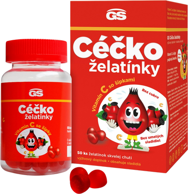 GS CÉČKO želatinky 50 ks