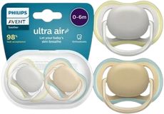 Philips Avent Dudlík Ultra air neutral 0-6m 2 ks