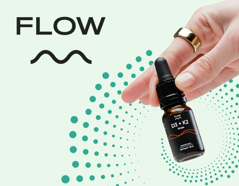 Flow D3 + K2 Vegan Oil