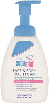 Sebamed dětská mycí pěna na obličej a tělo 400 ml
