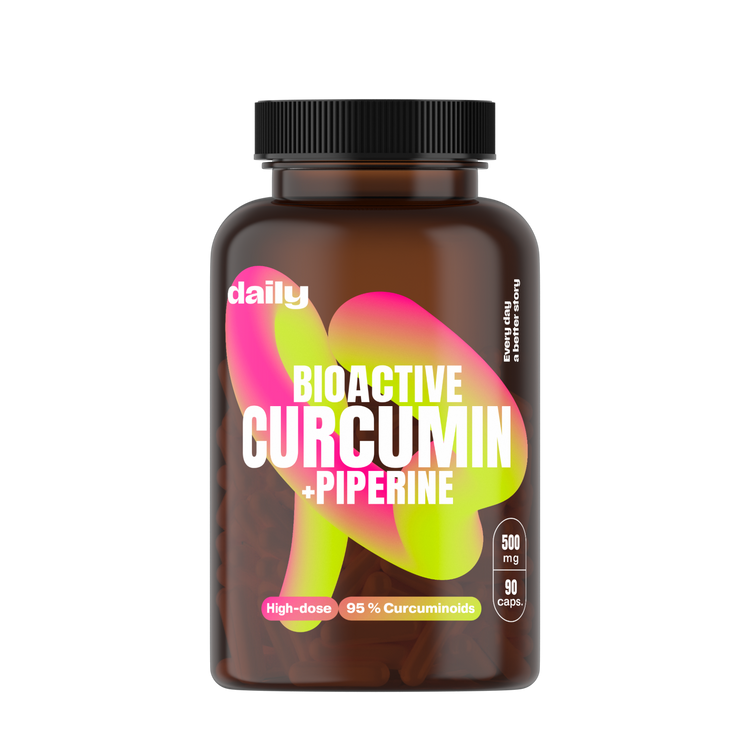 Daily Bioactive Curcumin + Piperine 90 kapslí