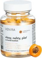 Venira Vlasy, nehty, pleť ve formě kostiček Meruňka 120 tablet