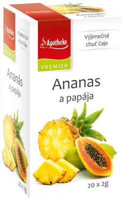 Apotheke Ananas a papája sáčky 20 x 2 g