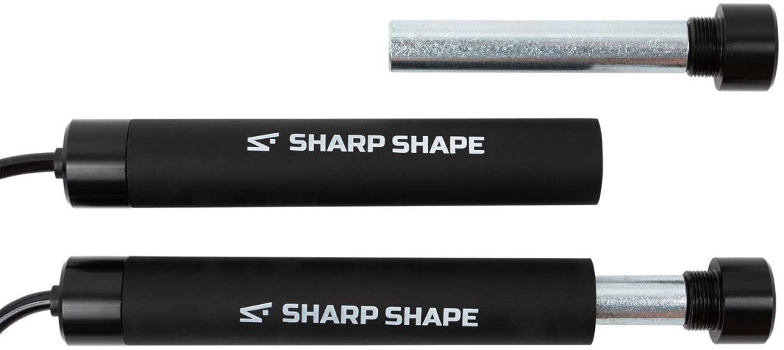 Sharp Shape Zátěžové švihadlo 90 g černé