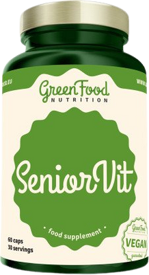 GreenFood Nutrition SeniorVit 60 kapslí