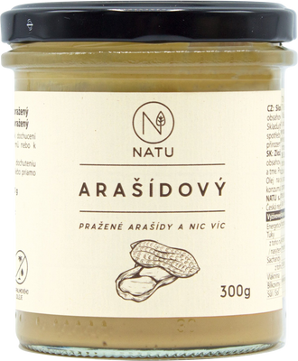 Natu Arašídový krém pražený 300 g