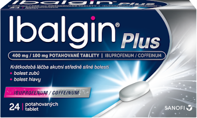 Ibalgin Plus 400mg/100mg 24 tablet