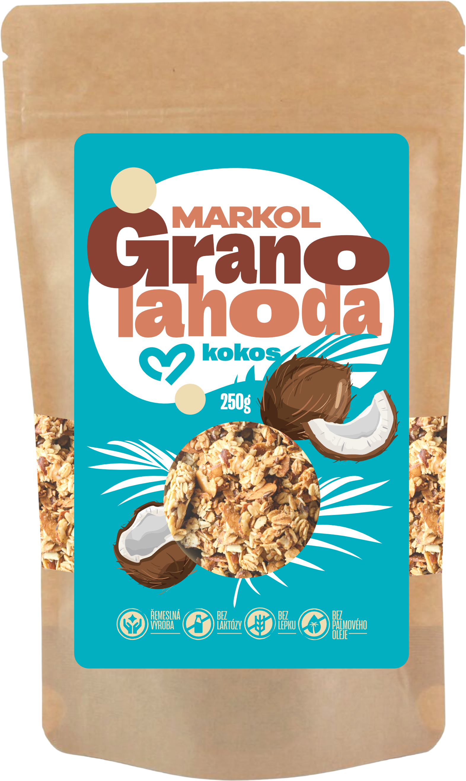 Markol Granola Kokos 250 g