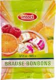 Intact sáček šumivé pastil.BRAUSE MIX s vit.C 75g