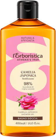 Erboristica Přírodní sprchový gel Camelia Japonica – hydratace a chvíle pro sebe 400 ml