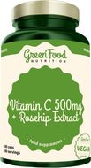 GreenFood Nutrition Vitamin C 500mg + Rosehip extract 60 kapslí