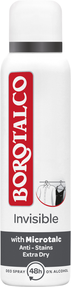 Borotalco Invisible deodorant 150 ml