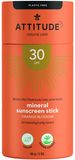Attitude 100% minerální ochranná tyčinka SPF 30 Orange Blossom 85 g