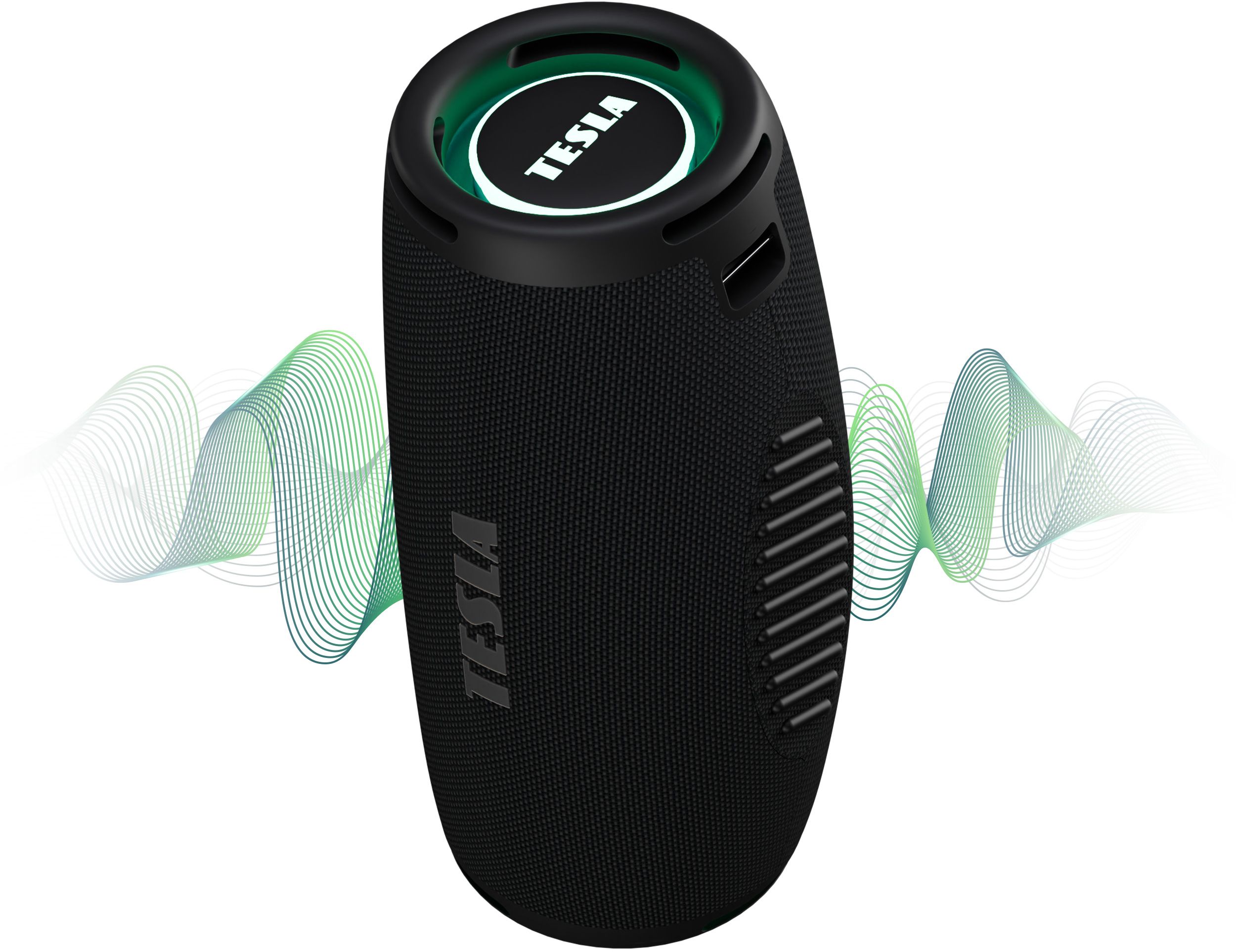 Tesla Sound BS70 Bezdrátový Bluetooth reproduktor voděodolný, černý