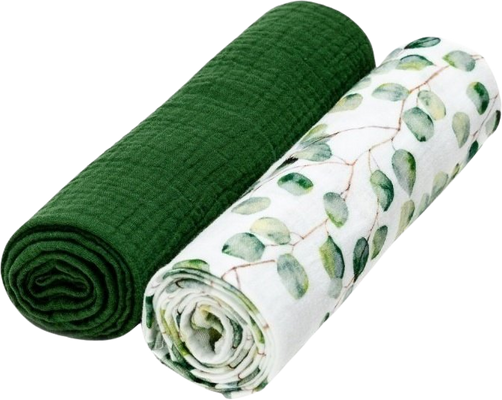 T-Tomi BIO Mušelínové pleny Eucalyptus 2 ks