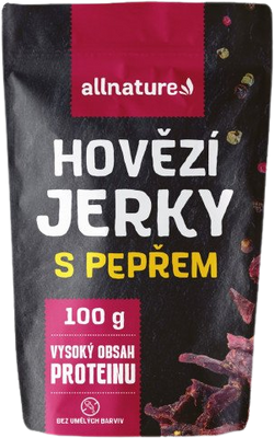 Allnature BEEF Pepper Jerky 100 g