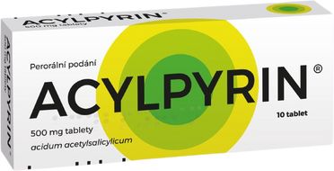 Acylpyrin 500 mg 10 tablet