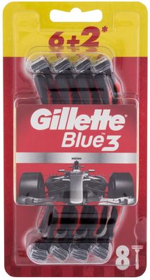 Gillette Blue3 Pánské jednorázové holítko 8 ks