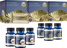 Inca Collagen Tříměsíční kolagenová kúra s vitamínem C&D