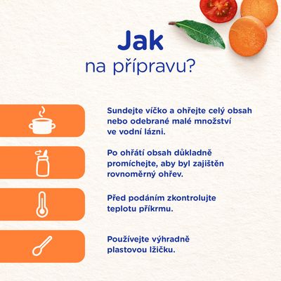 Sunar Příkrm dušená zelenina s čočkou 10m+, 190 g
