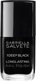 Gabriella Salvete Dlouhotrvající lak na nehty s vysokým leskem Deep Black 11 ml