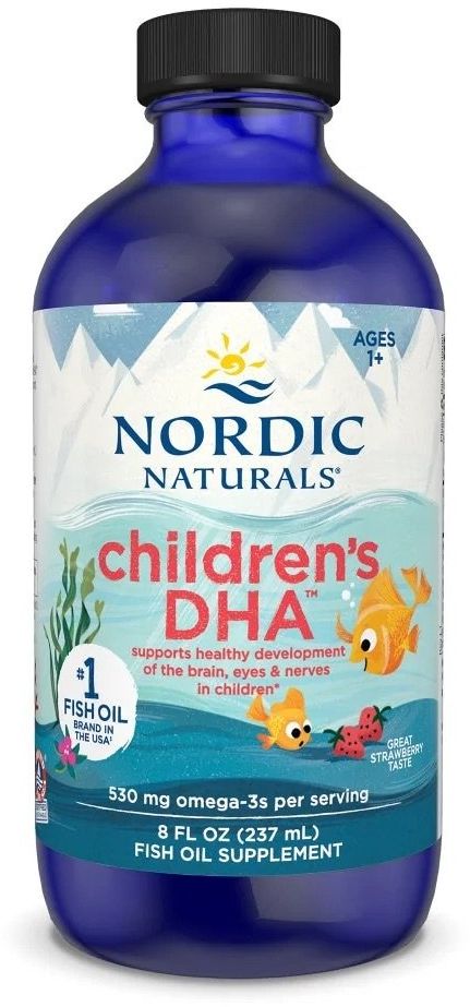 Nordic Naturals Children's DHA 530 mg jahoda 237 ml