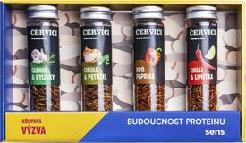 Sens Kořenění červíci - Dárkový set 4 chutí 4 x 15 g