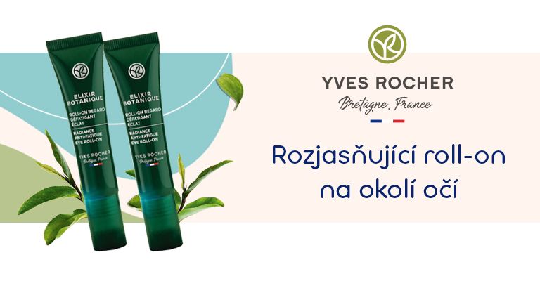 yves rocher, roll-on, oči