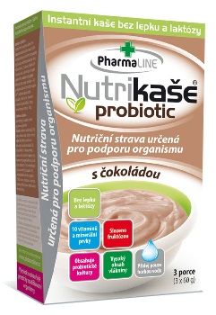 Nutrikaše Probiotic s čokoládou 3 x 60 g