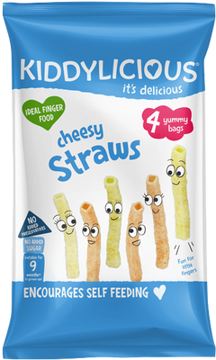 Kiddylicious Tyčinky sýrové multipack 48 g