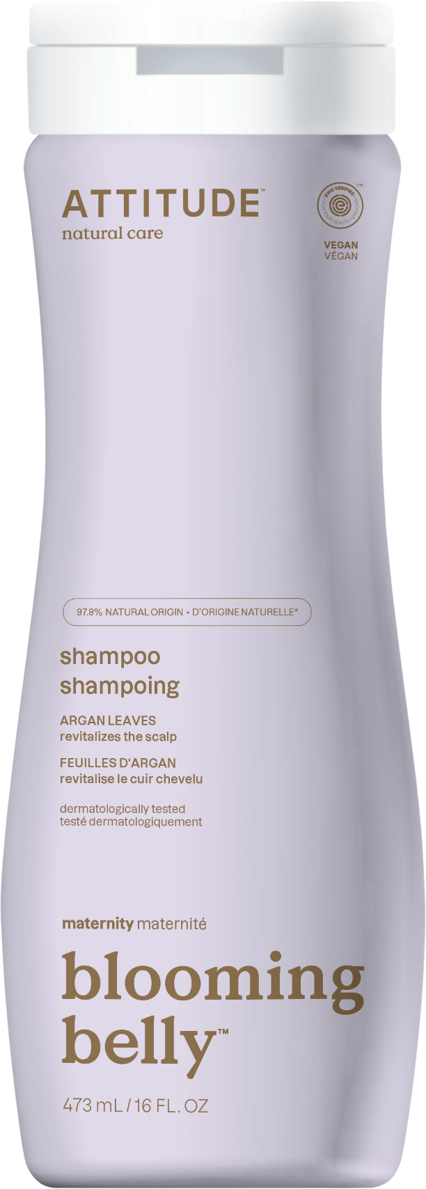Attitude Přírodní šampon Blooming Belly nejen pro těhotné s arganem 473 ml