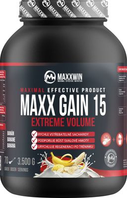 Maxxwin Maxx gain 15 banán 3500 g