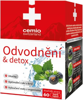Cemio Odvodnění & detox 60 kapslí