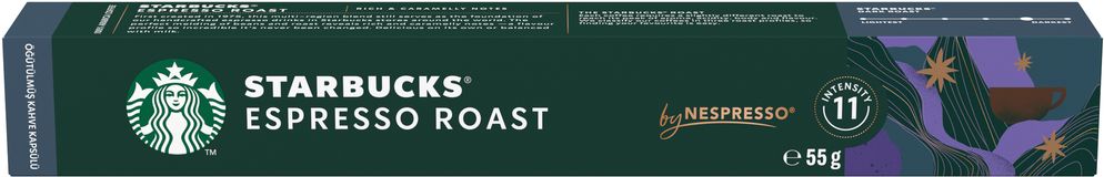 Starbucks Espresso Roast by NESPRESSO®, Dark Roast 10 kapslí