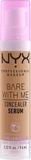 NYX Professional Makeup Bare With Me Zklidňující sérum a korektor 2v1 - odstín 08 Sand 9.6 ml