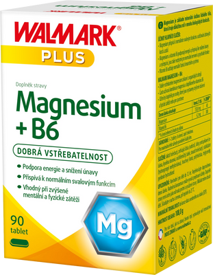 Walmark Magnesium + B6 90 tablet