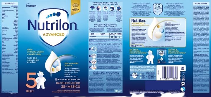 Nutrilon Advanced 5 batolecí mléka 6 x 800 g