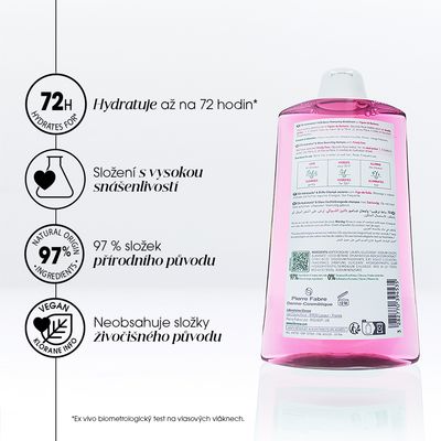 Klorane Hydratační šampon s opuncií 400 ml