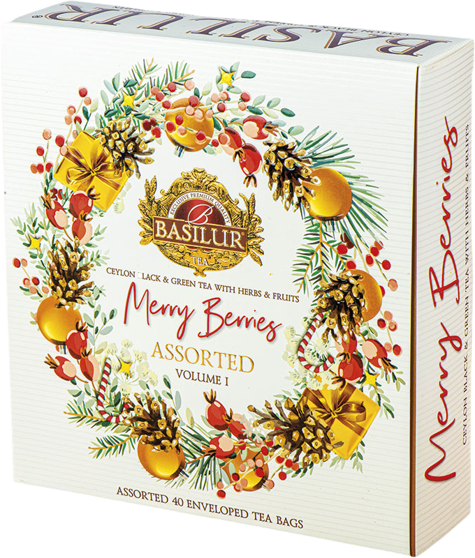 Basilur Merry Berry Assorted Vol. I přebal 40 sáčků