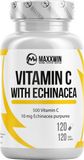 Maxxwin Vitamin C 500 + Echinacea 120 kapslí