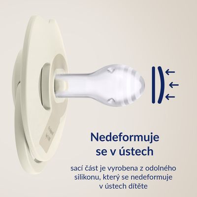 LOVI Dudlík silikonový dynamický PRIME 18m+ Pistachio/Green 2 ks