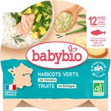Babybio zelenina se pstruhem a špetkou kopru 230 g