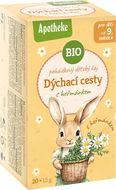 Apotheke BIO čaj dětský Dýchací cesty s heřmánkem 20 x 1.5 g