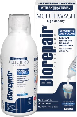 Biorepair Ústní voda 3v1 antibakteriální 500 ml