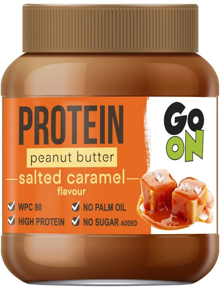 Go on Proteinové arašídové máslo slaný karamel 350 g